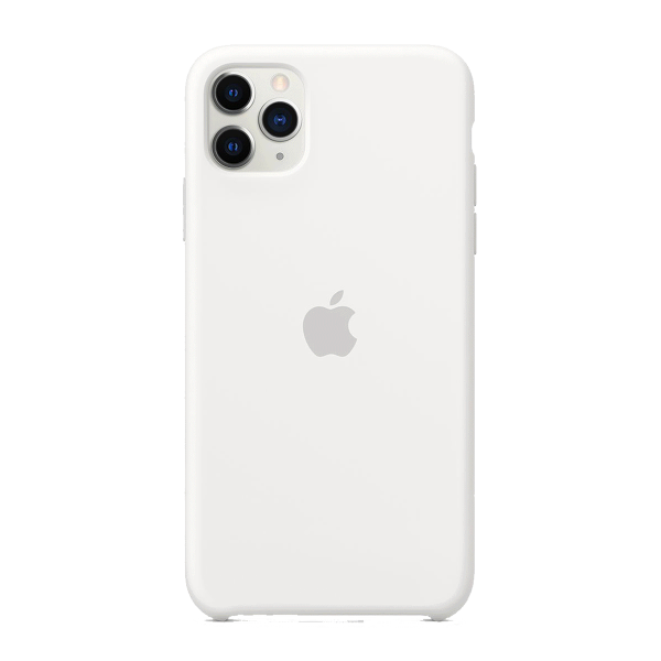 iPhone 11 Pro Siliconen Case - Wei&szlig;