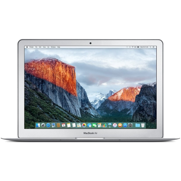 MacBook Air 13 Zoll | Core i5 1,6 GHz | 128-GB-SSD | 8 GB RAM | Silber (Anfang 2016) | Qwerty/Azerty/Qwertz