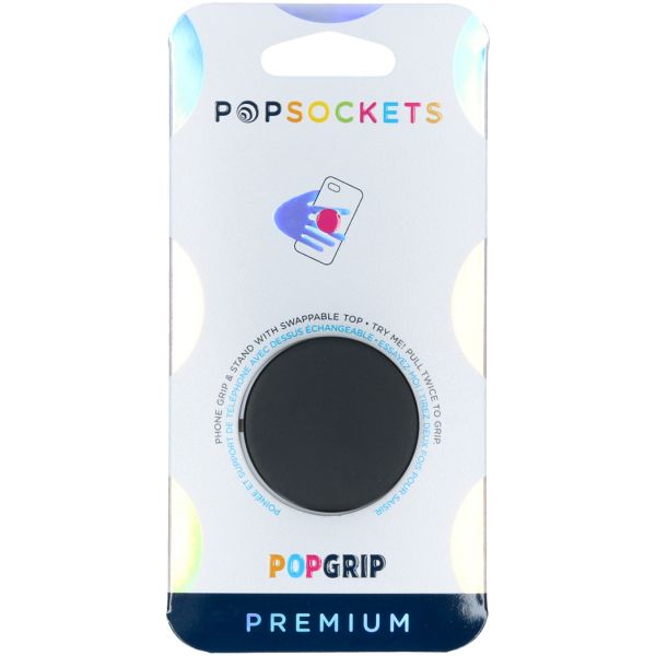 PopSockets PopGrip - Aluminum Black