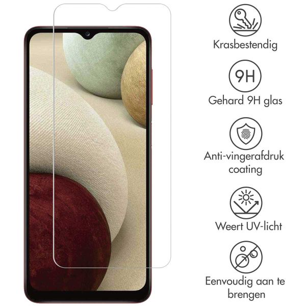 Displayschutz aus gehärtetem Glas für das Samsung Galaxy A04(s) / A12 / A32 (5G) / A13 (5G/4G)