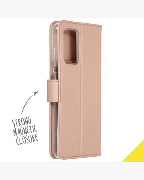 Accezz Wallet Softcase Booktype Galaxy A52(s) (5G/4G) - Rosé Goud / Roségold
