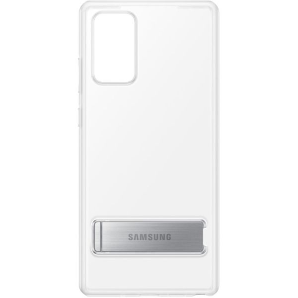 Samsung Clear Standing Backcover Galaxy Note 20 - Transparant