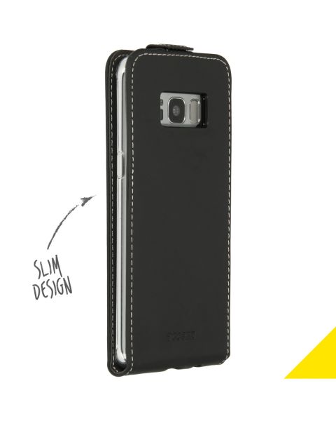 Schwarzer Flip Case für das Samsung Galaxy S8