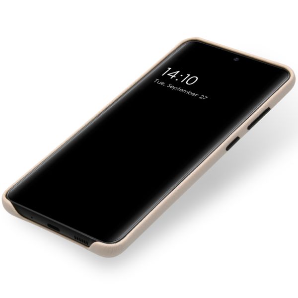 Selencia Gaia Slang Backcover Samsung Galaxy S20 Ultra - Wit / Weiß / White