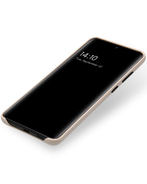 Selencia Gaia Slang Backcover Samsung Galaxy S20 Ultra - Wit / Weiß / White