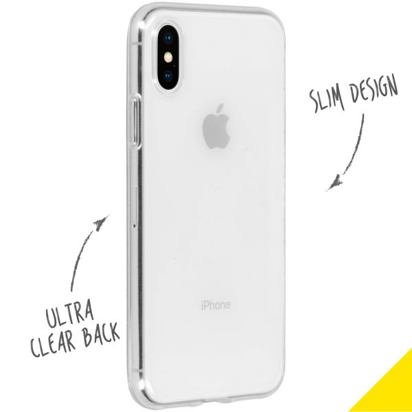 TPU Clear Cover Transparent für das iPhone Xs / X