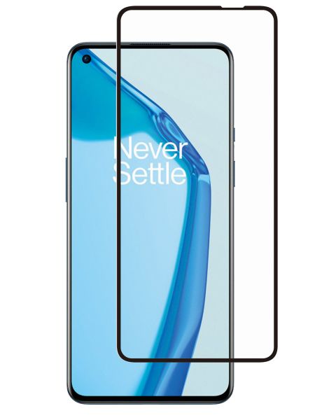 Premium Screen Protector aus gehärtetem Glas für das OnePlus 9 - Schwarz