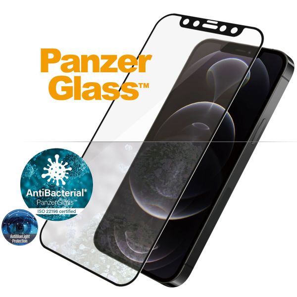 PanzerGlass CF AntiBlueLight Screenprotector iPhone 12 (Pro) - Zwart