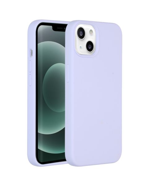 Liquid Silicone Backcover iPhone 13 Mini - Paars - Paars / Purple