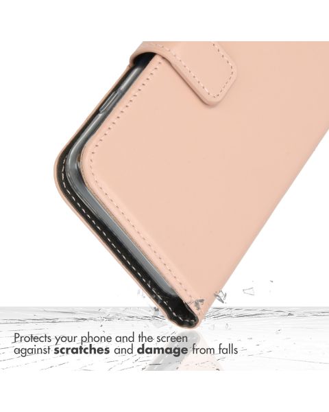 Echtleder Klapphülle für das Samsung Galaxy A13 (5G) / A04s - Dusty Pink