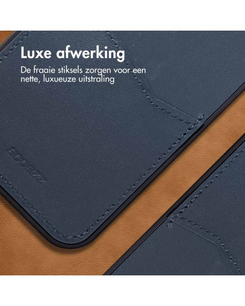Premium Leather Card Slot Back Cover für das Samsung Galaxy S22 Plus - Dunkelblau