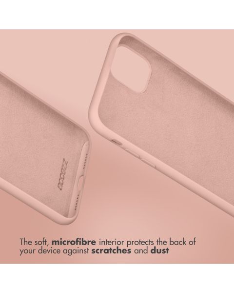 Liquid Silikoncase für das iPhone 14 - Rosa