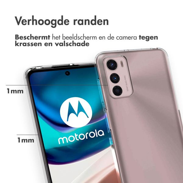 TPU Clear Cover für das Motorola Moto G42 - Transparent