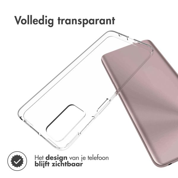 TPU Clear Cover für das Motorola Moto G42 - Transparent