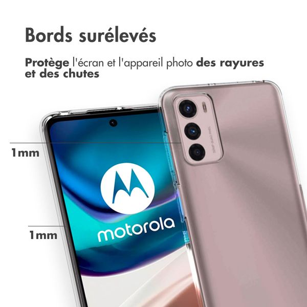 TPU Clear Cover für das Motorola Moto G42 - Transparent