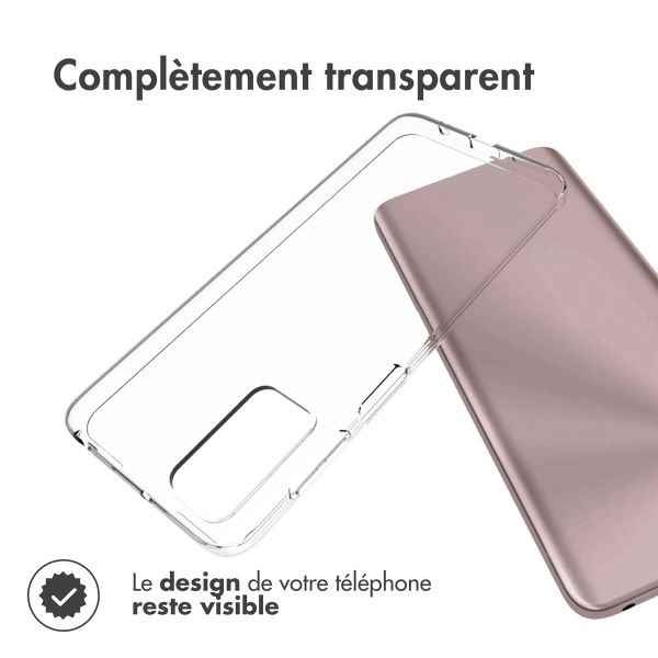 TPU Clear Cover für das Motorola Moto G42 - Transparent