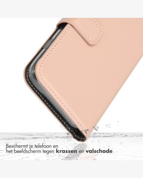 Echtleder Klapphülle für das Samsung Galaxy S23 Ultra - Dusty Pink