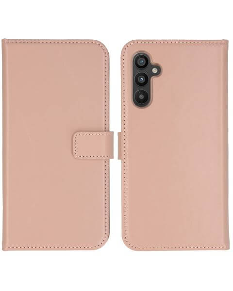 Echtleder Klapphülle für das Samsung Galaxy A34 (5G) - Dusty Pink