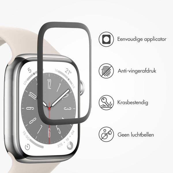 Displayschutzfolie mit Applikator für die Apple Watch Series 4-6 / SE - 40 mm