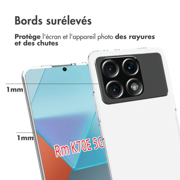 TPU Clear Cover für das Xiaomi Poco X6 Pro - Transparent