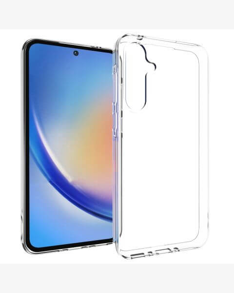 Accezz Clear Backcover Samsung Galaxy A35 - Transparant / Transparent