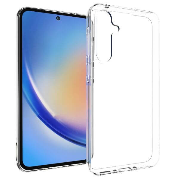 TPU Clear Cover für das Samsung Galaxy A35 - Transparent