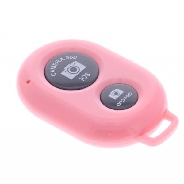 Roze Bluetooth selfie stick