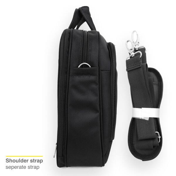Business Series Laptop Bag - Laptoptasche 15-15,6 Zoll - Geeignet für Laptops bis 15,6 Zoll - Schwarz