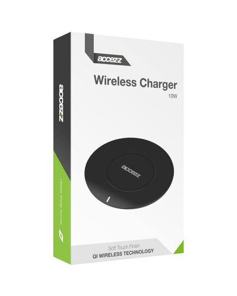 Qi Soft Touch Wireless Charger - Kabelloses Ladegerät - 10 Watt - Weiß