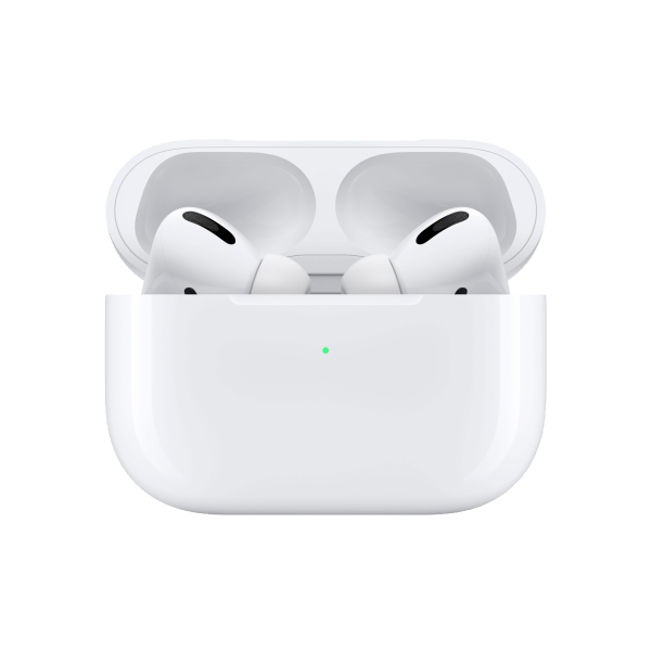 Refurbished Apple AirPods Pro | 3. Generation Magsafe-Ladegerät | Geräuschisolierung + Sprachassistent | Ende 2021 | 24 Monate Garantie