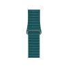 Apple Watch 42/44 mm Lederschlaufe Uhrenarmband Gr&uuml;n