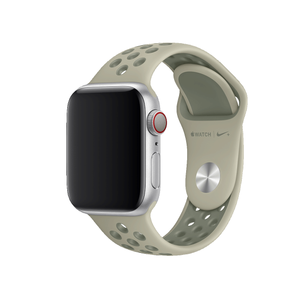 Apple Watch 38/40 mm Nike Sport Uhrenarmband Armeegr&uuml;n