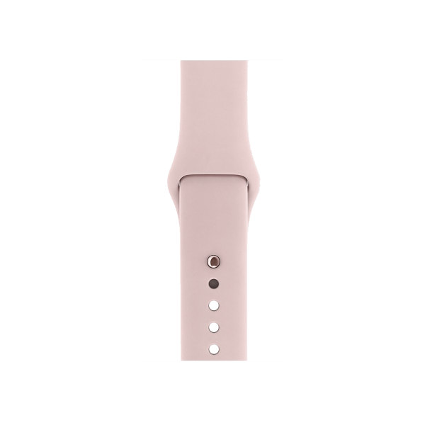 Refurbished Apple Watch Serie 2 | 38mm | Aluminium Roségold | Rosa Sportarmband | GPS | WiFi