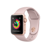 Apple Watch Series 3 | 38mm | Aluminium Case Goud | Roze sportbandje | GPS | WiFi + 4G