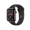 Apple Watch Series 4 | 44mm | Aluminium Case Spacegrijs | Zwart sportbandje | GPS | WiFi