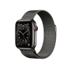 Refurbished Apple Watch Serie 6 | 40mm | Stainless Steel Graphit | Graphit Milanaiseband | GPS | WiFi + 4G