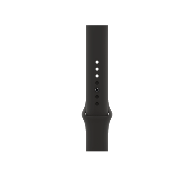 Refurbished Apple Watch Serie 6 | 44mm | Aluminium Blau | Schwarzes Sportarmband | GPS | WiFi + 4G