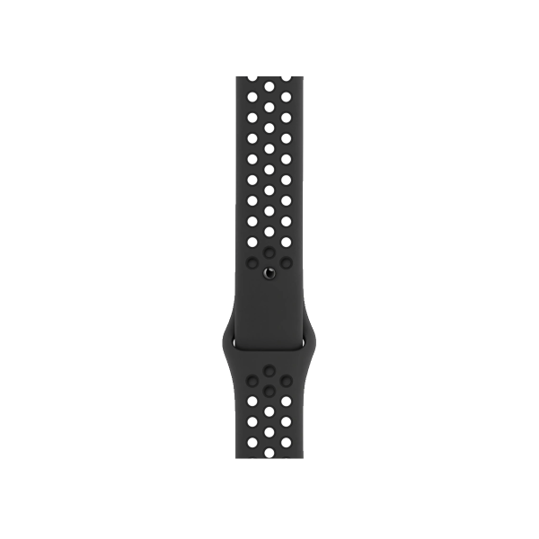 Refurbished Apple Watch Serie 6 | 40mm | Aluminium Spacegrau | Schwarzes Nike Sportarmband | GPS | WiFi