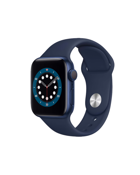 Refurbished Apple Watch Serie 6 | 40mm | Aluminium Blau | Blaues Sportarmband | GPS | WiFi