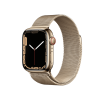 Refurbished Apple Watch Serie 7 | 41mm | Stainless Gold | Gold Milanaiseband | GPS | WiFi + 4G