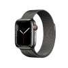Refurbished Apple Watch Serie 7 | 41mm | Stainless Steel Graphit | Graphit Milanaiseband | GPS | WiFi + 4G
