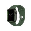 Refurbished Apple Watch Serie 7 | 45mm | Aluminium Grün | Grüne Sportarmband | GPS | WiFi
