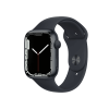 Refurbished Apple Watch Serie 7 | 45mm | Aluminium Mitternachtsblau | Mitternachtsblaues Sportarmband | GPS | WiFi