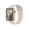 Refurbished Apple Watch Serie 9 | 45mm | Aluminium Polarstern | Polarstern Sportarmband S/M | GPS | WiFi + 4G