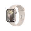 Refurbished Apple Watch Serie 9 | 45mm | Aluminium Polarstern | Polarstern Sportarmband M/L | GPS | WiFi