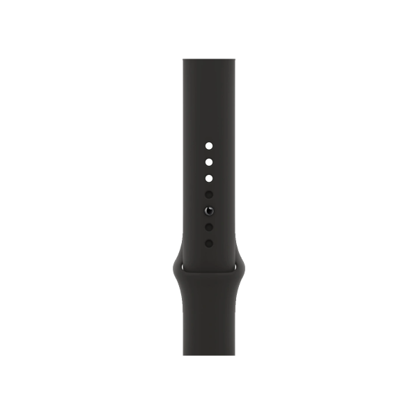 Refurbished Apple Watch Serie SE 2022 | 40mm | Aluminium Mitternachtsblau | Schwarzes Sportarmband | GPS | WiFi