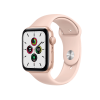 Refurbished Apple Watch Serie SE | 44mm | Aluminium Gold | Rosa Sportarmband | GPS | WiFi