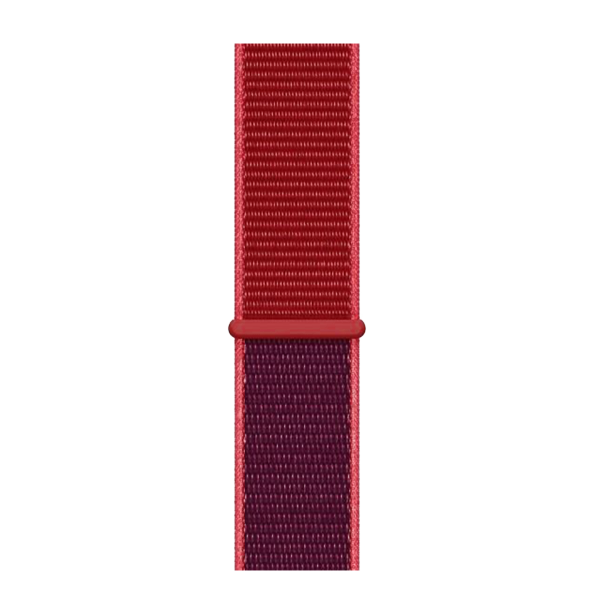 Apple Watch 38/40 mm Nylon Sport Loop Horlogeband Rot