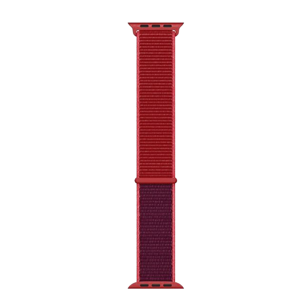 Apple Watch 38/40 mm Nylon Sport Loop Horlogeband Rot