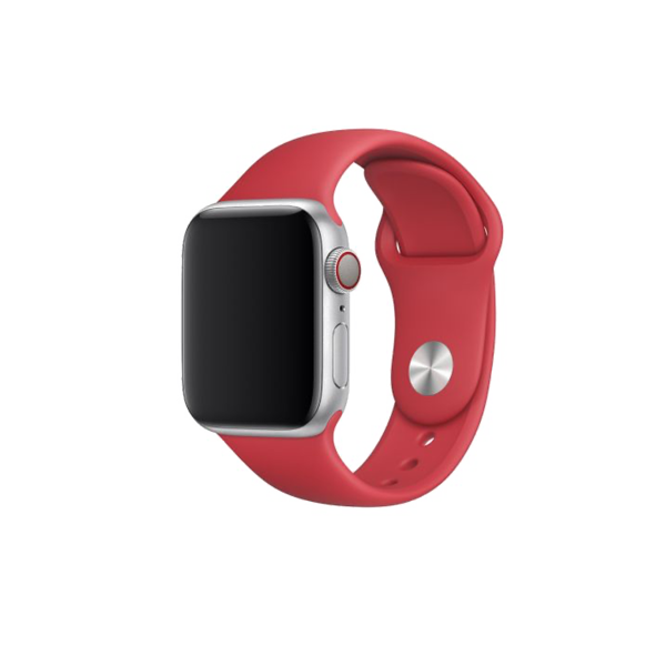 Apple Watch 38/40 mm Silikone Sport Horlogeband Rot